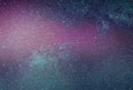 Abstract galaxy background with stars and planets with colorful galaxy motifs of universe night light space Royalty Free Stock Photo