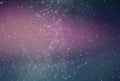 Abstract galaxy background with stars and planets with pink galaxy space universe night light motif Royalty Free Stock Photo