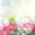 Abstract garden background