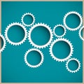 Abstract gear wheels