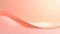 Abstract Gentle Pink Wavy Fabric on a Soft Gradient Background Subtle Lighting Royalty Free Stock Photo