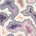 Abstract Geode-Inspired Digital Artwork in Earth Tones