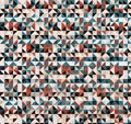 Abstract geomatics triangle block pattern wallpaper