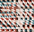 Abstract geomatics triangle block pattern wallpaper