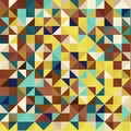 Abstract geomatics triangle block pattern wallpaper Royalty Free Stock Photo