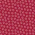 Abstract geometrc red deco art memphis fashion pentagon pattern