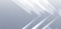 Abstract geometric arrow lines glowing on grey background Royalty Free Stock Photo