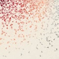 Abstract geometric background. Astonishing scattered low poly triangles with colored gradient