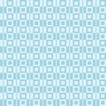 Abstract geometric background. Blue and white seamless pattern Royalty Free Stock Photo