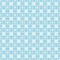 Abstract geometric background. Blue and white seamless pattern Royalty Free Stock Photo