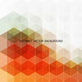 abstract geometric background. colored hexagons. eps 10 Royalty Free Stock Photo