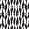 Abstract geometric background design. Black stripes and blocks on white background. Monochrome graphic seamless pattern. Zigzag