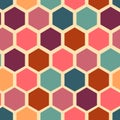 Abstract geometric background with different geometric shapes - triangles, circles, dots, lines