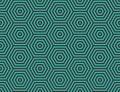 Abstract geometric background. Embedded hexagons.