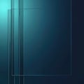 Abstract geometric background with gradient blue and teal colors. Clean lines and subtle light create a modern, pro, and Royalty Free Stock Photo