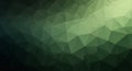 Abstract geometric background with green triangular pattern Royalty Free Stock Photo