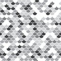 Abstract geometric background on the marine theme. Seamless mono