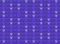Regular pattern with purple hearts with green shifted