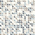 Abstract geometric random triangles background in neutral colors. Seamless vector pattern
