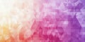 Abstract geometric background with pink purple and yellow tones Royalty Free Stock Photo
