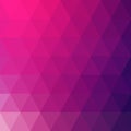 Abstract geometric background, pink triangles Royalty Free Stock Photo