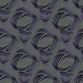 Regular delicate pattern purple gray mint