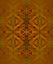 Seamless diamond pattern coppery brown