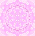 Seamless delicate floral pattern pink violet white centered Royalty Free Stock Photo