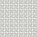 Seamless vector pattern of symmetric geometric ornament.