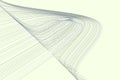 Abstract geometric background with shape of line & curve pattern. Canvas, vector, web & design. Royalty Free Stock Photo