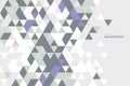 Abstract geometric background. Background of geometric shapes. Colorful mosaic pattern. Retro triangle background