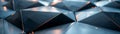 Abstract geometric background with sharp, angular shapes in blue tones Royalty Free Stock Photo