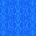 Regular intricate seamless pattern in blue shades