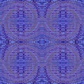 Regular spirals pattern purple and blue centered