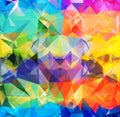 Abstract geometric background space Royalty Free Stock Photo