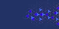 Abstract geometric background with triangle shape pattern Royalty Free Stock Photo
