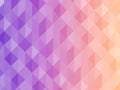 Abstract geometric background. Triangular pixelation. Mosaic, pink gradient Royalty Free Stock Photo