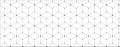Abstract geometric background, vector illustration. hexagon lines pattern for banner or cover. Royalty Free Stock Photo