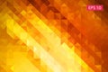 Abstract geometric background, vector from polygons, triangle, vector illustration, vector pattern, triangular template Royalty Free Stock Photo