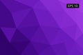 Abstract geometric background, vector from polygons, triangle, vector illustration, vector pattern, triangular template Royalty Free Stock Photo