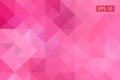 Abstract geometric background, vector from polygons, triangle, vector illustration, vector pattern, triangular template Royalty Free Stock Photo