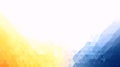 Abstract Geometric Background with Yellow and Blue Gradient Royalty Free Stock Photo