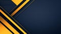 Abstract Geometric Background with Yellow and Dark Blue Stripes Royalty Free Stock Photo