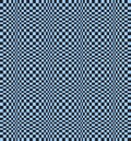 Abstract geometric black blue pattern with square. Illusion background. Royalty Free Stock Photo