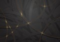 Abstract Geometric Black and Gold Background Royalty Free Stock Photo