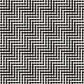 Abstract geometric black and white graphic design optic illusion pattern Royalty Free Stock Photo