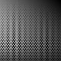 Abstract geometric black and white graphic halftone hexagon pattern. Honeycomb background. Vector illustration on mesh, lattice, t Royalty Free Stock Photo