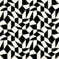 Abstract geometric black and white graphic tiles unique pattern background