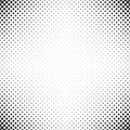Abstract geometric black and white rounded square pattern background - vector illustration with diagonal squares Royalty Free Stock Photo