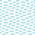 Abstract geometric blue graphic design unique pattern